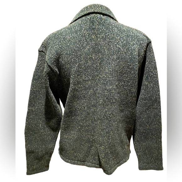 L.L. Bean Button Up Sweater Jacket Size Medium - Picture 3 of 7